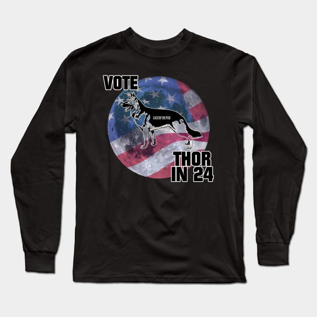 Thor in 24 Long Sleeve T-Shirt by HybridMediaPro